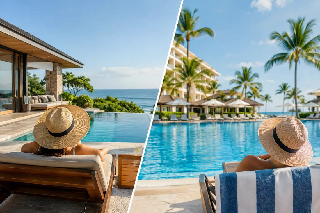 Villa Versus Resort Vacation for Real Rest