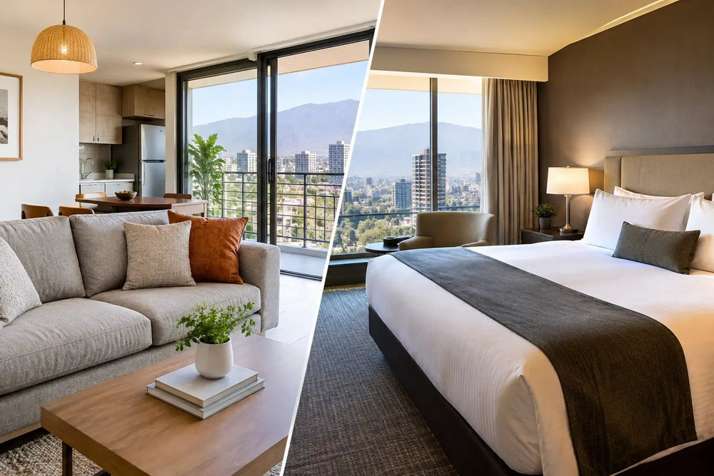 Private Home Versus Hotel in Providencia